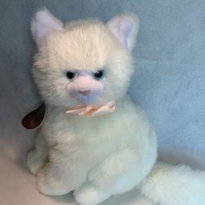 1987 Dakin Playthings Soft Classics Persian Blue Eye Cat Plush Stuffed Animal